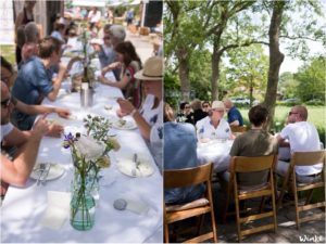 lunch in de openlucht